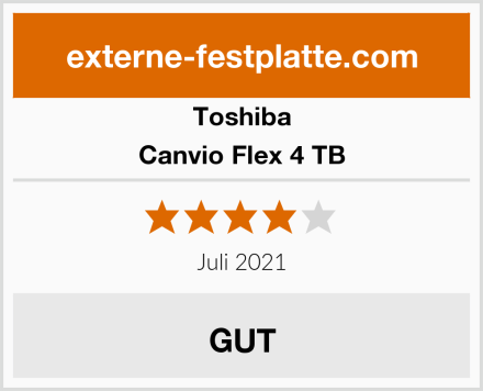 Toshiba Canvio Flex 4 TB Test