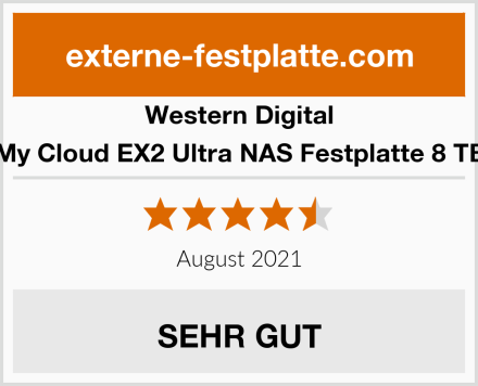 Western Digital My Cloud EX2 Ultra NAS Festplatte 8 TB Test