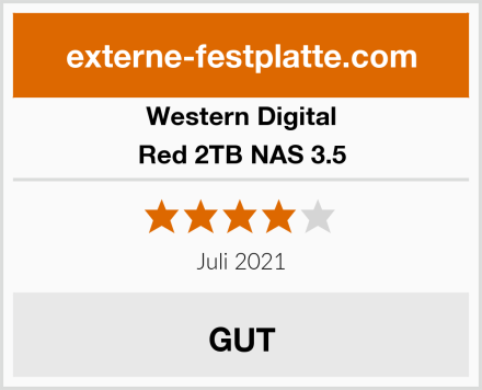 Western Digital Red 2TB NAS 3.5 Test