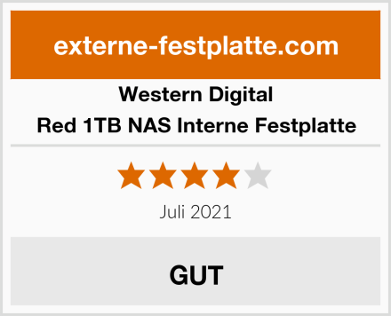 Western Digital Red 1TB NAS Interne Festplatte Test