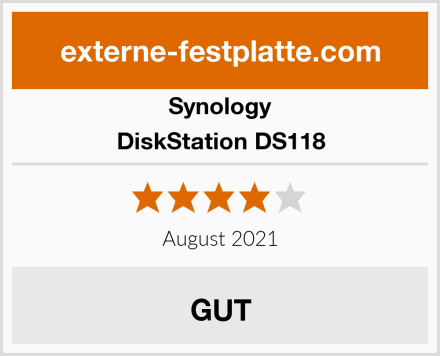 Synology DiskStation DS118 Test