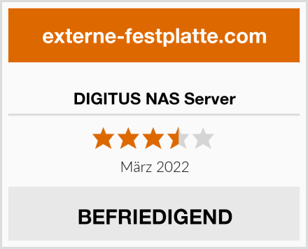  DIGITUS NAS Server Test