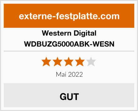 Western Digital WDBUZG5000ABK-WESN Test