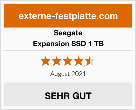 Seagate Expansion SSD 1 TB Test