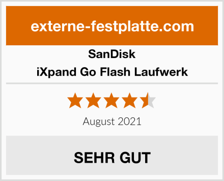 SanDisk iXpand Go Flash Laufwerk Test