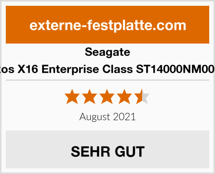 Seagate Exos X16 Enterprise Class ST14000NM001G Test