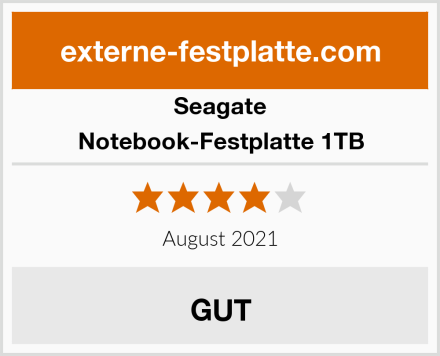 Seagate Notebook-Festplatte 1TB Test