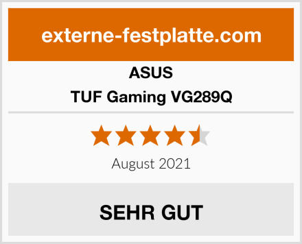 ASUS TUF Gaming VG289Q Test