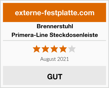 Brennerstuhl Primera-Line Steckdosenleiste Test