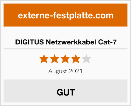  DIGITUS Netzwerkkabel Cat-7 Test