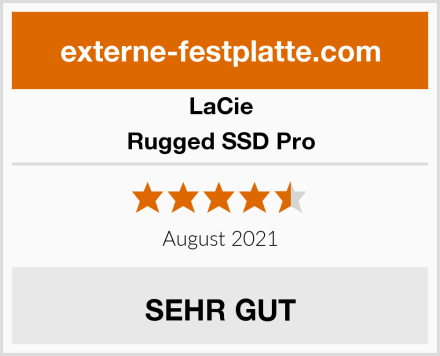 LaCie Rugged SSD Pro Test
