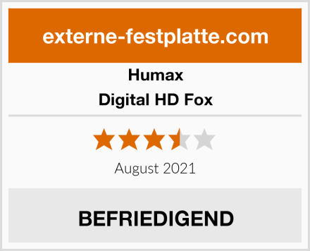 Humax Digital HD Fox Test