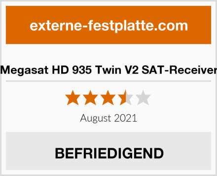  Megasat HD 935 Twin V2 SAT-Receiver Test