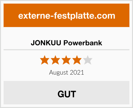 JONKUU Powerbank Test