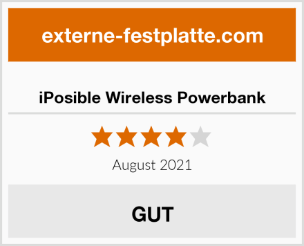  iPosible Wireless Powerbank Test