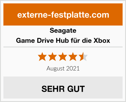 Seagate Game Drive Hub für die Xbox Test
