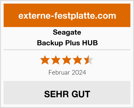 Seagate Backup Plus HUB Test