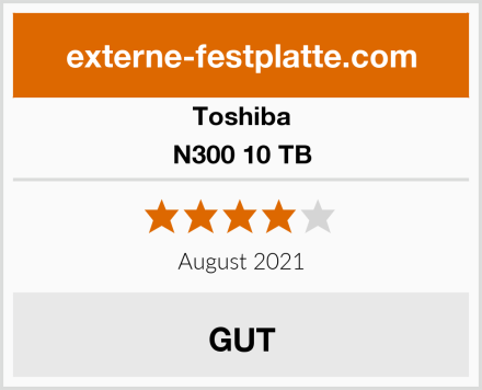 Toshiba N300 10 TB Test