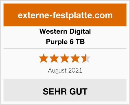 Western Digital Purple 6 TB Test
