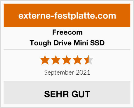 Freecom Tough Drive Mini SSD Test
