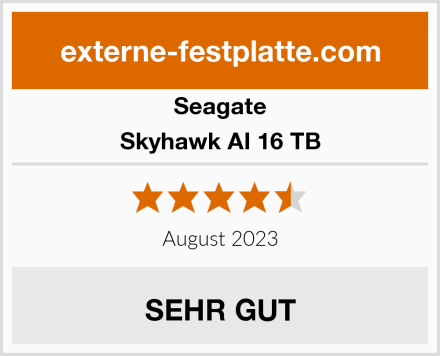 Seagate Skyhawk AI 16 TB Test
